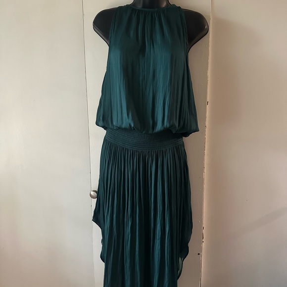 NWT DO+ BE emerald smock dress size small - Picture 1 of 4